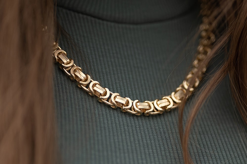 Halskette für Damen und Herren aus 925er Silber