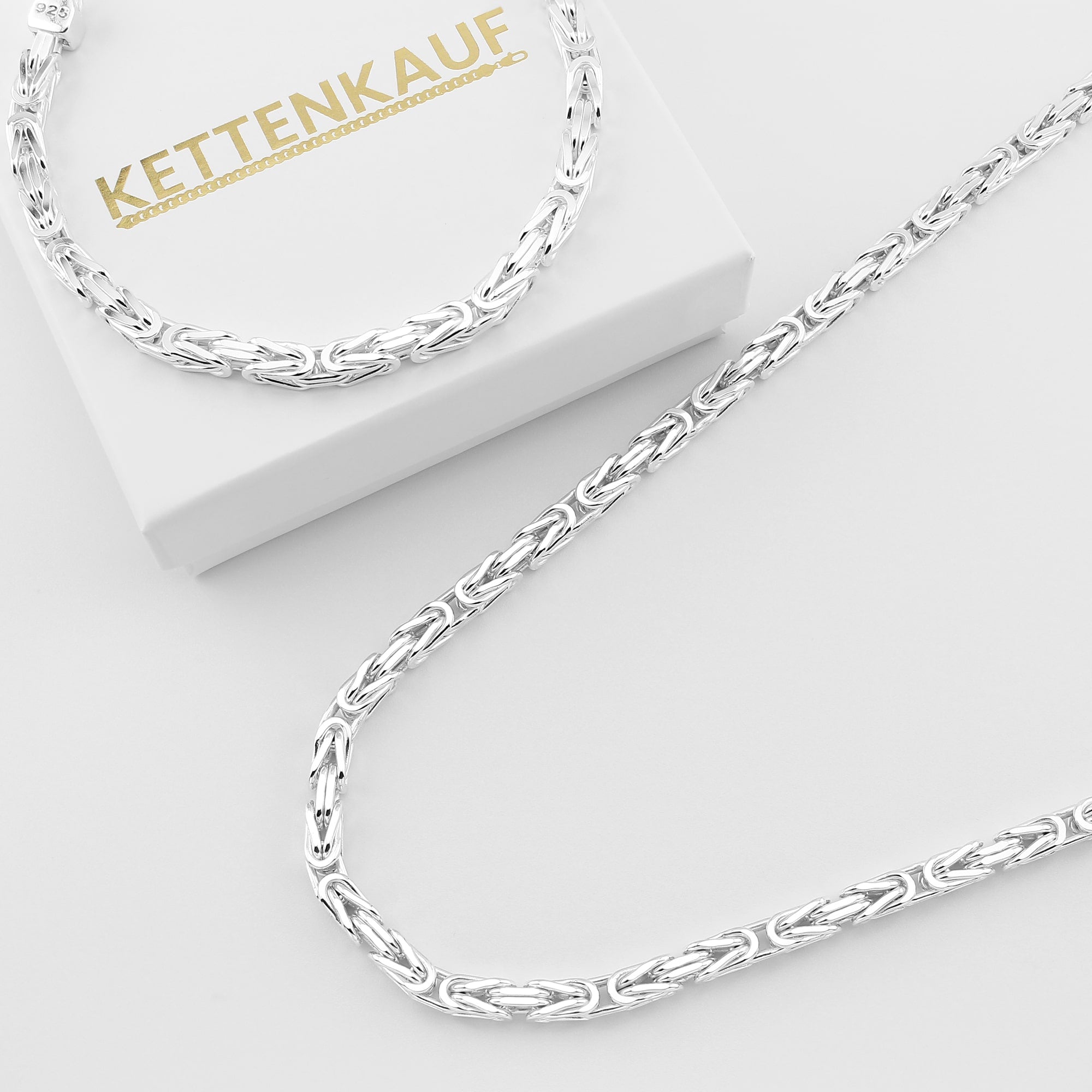 5mm Königskette aus 925er Silber