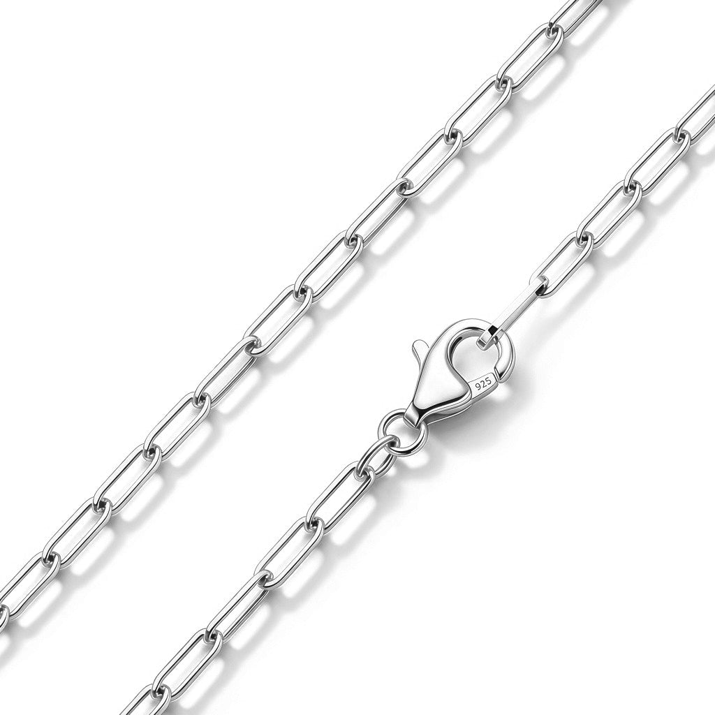 Ankerkette weit 3,5 mm aus 925 Silber - Gliederkette