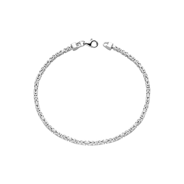 Königsarmband 2,2mm aus 925er Silber